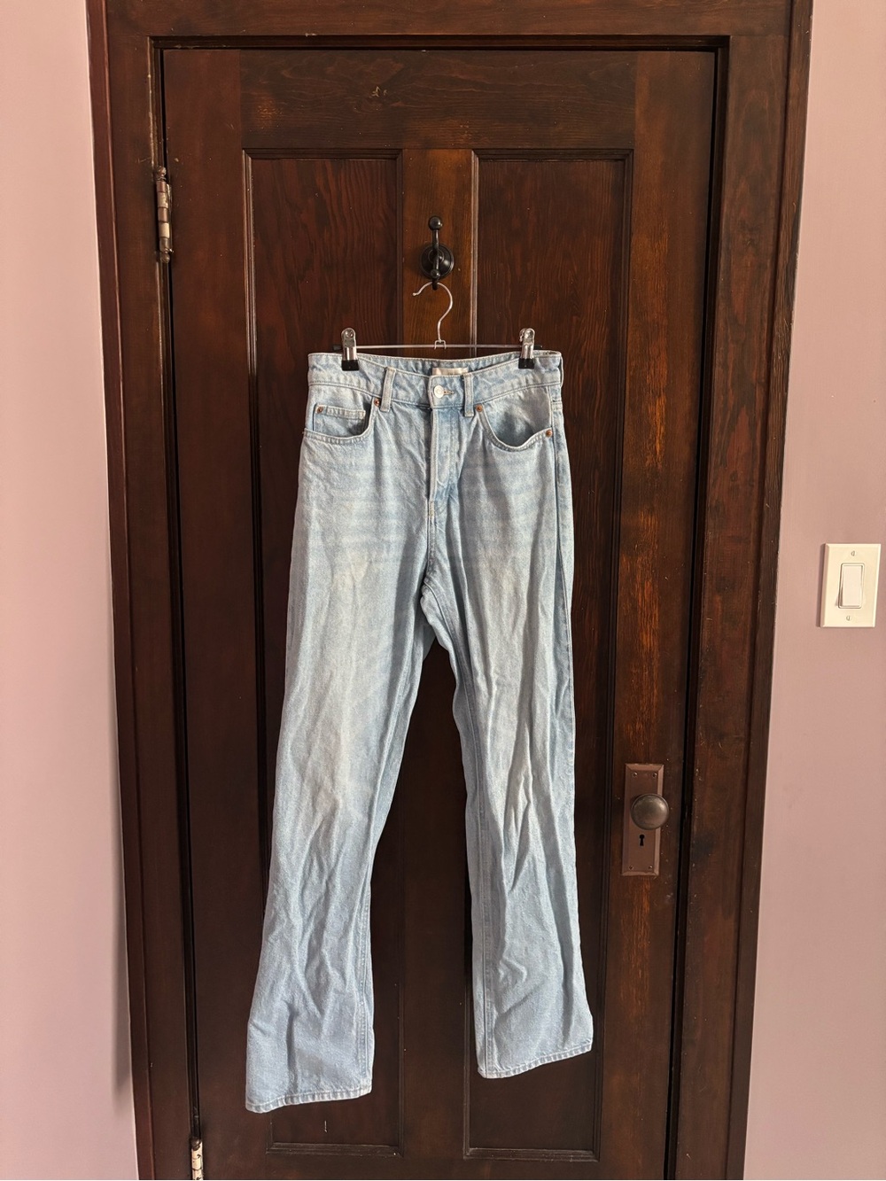 H&M Light Blue Boyfriend Jeans